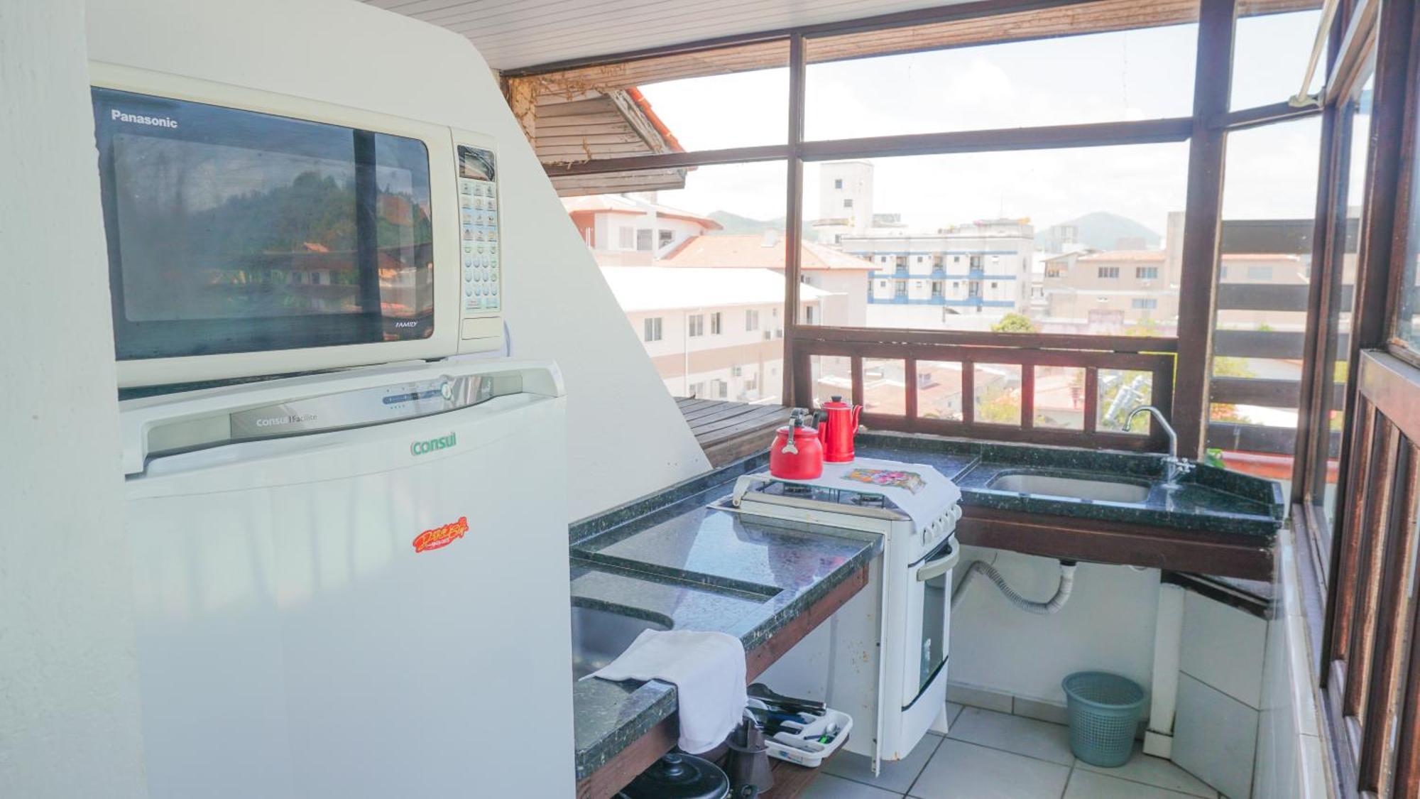 Residencial Alto Mar Apartment ฟลอเรียนอโปลิส ภายนอก รูปภาพ